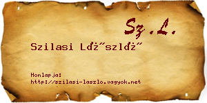Szilasi László névjegykártya